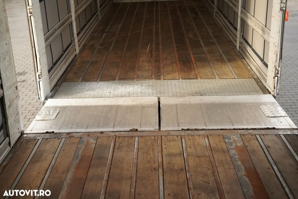Mercedes-Benz ACTROS 2551 / TANDEM COMBINAT 120 M3 / TRAVERSĂ / RIDICATIVĂ / PUNTE RIDICATIVĂ / PODEA REZISTENTĂ - 24