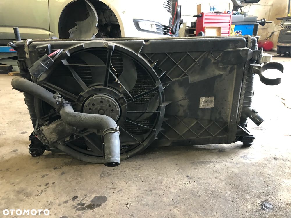 R-502 Komplet Chłodnic Wentylator Intercooler 3M5H8005TL Volvo V50 1,6 Diesel - Wysyłka - 5