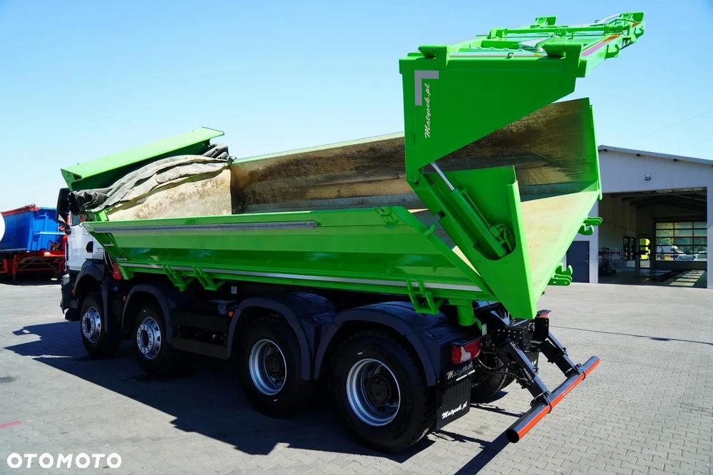 MAN TGS 35.470 / 8x4 / WYWROTKA 2 STRONNA / HYDROKLAPA / HYDROBURTA / BORDMATIK / OPONY 100% / NAVI RIO / EURO 6 - 10