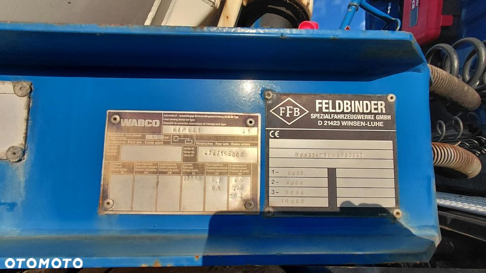 Feldbinder SILOS FELDBINDER 53.3 ALUMINIOWA 53m3 Zamina - 8
