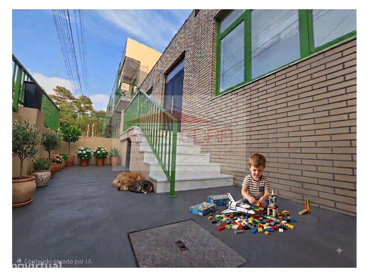 Habitação unifamilar com 2 terraços com reconstrução integral Madalena - Grande imagem: 4/27