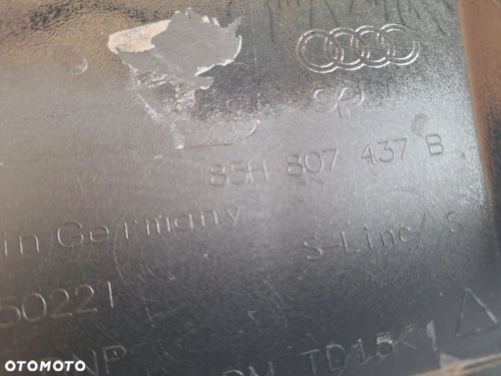 AUDI Q6 E-TRON S-LINE 85H 24- ZDERZAK PRZÓD PRZEDNI GRILL KAMERA PDC WIĄZKA MODUŁ ORYG 85H807437B WYSYŁKA 24H - 16