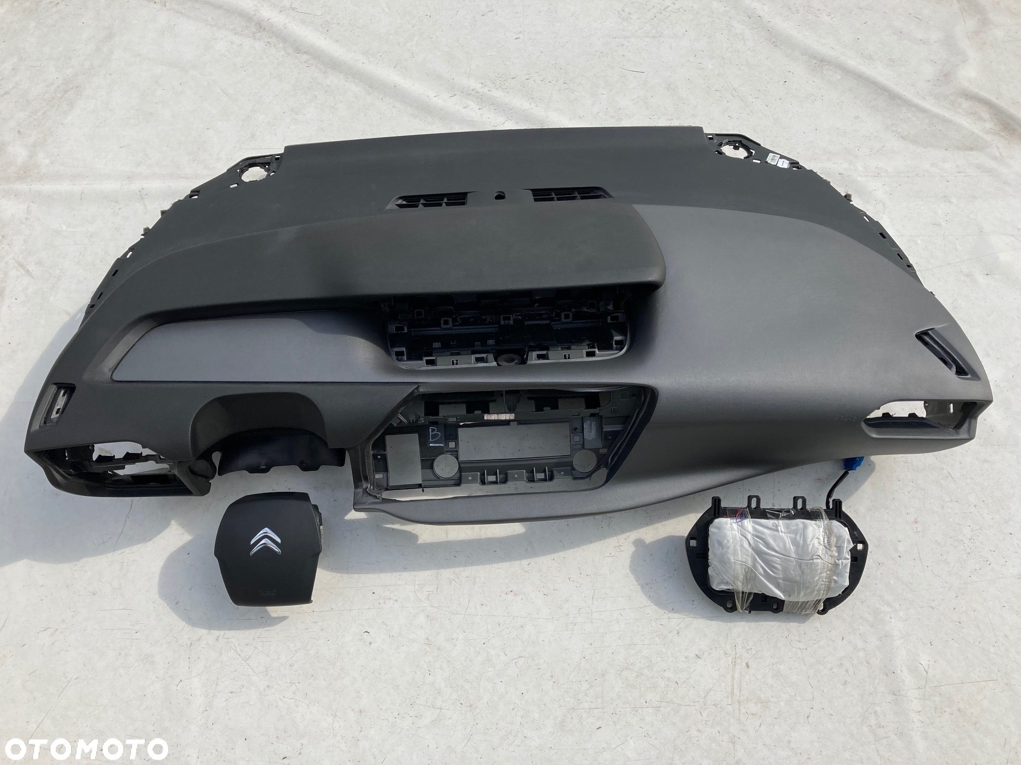 CITROEN C4 PICASSO 2 II DESKA ROZDZIELCZA KONSOLA KOKPIT PULPIT PÓŁKA PARAPET PODUSZKI AIRBAG AIR BAG SRS - 2
