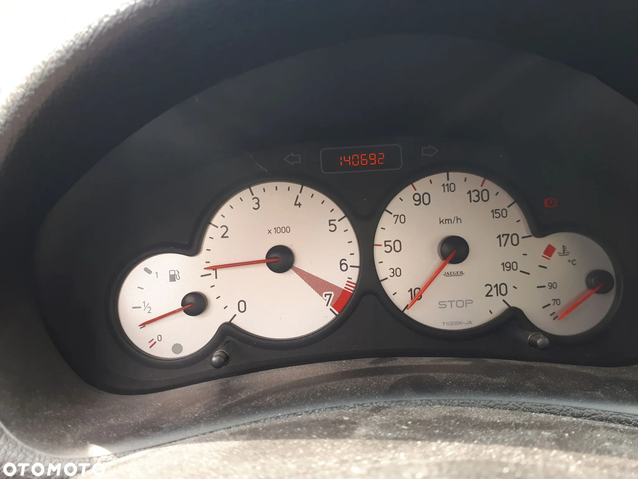 PEUGEOT 206 SW LIFT 03-09 MASKA PRZÓD PRZEDNIA EZR - 25