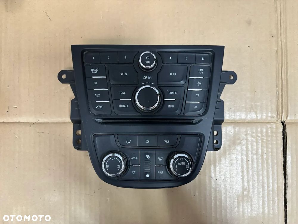 OPEL MOKKA A PANEL STEROWANIA RADIEM KLIMATYZACJĄ A2C82062800 A2C50111547 EUROPA - 1