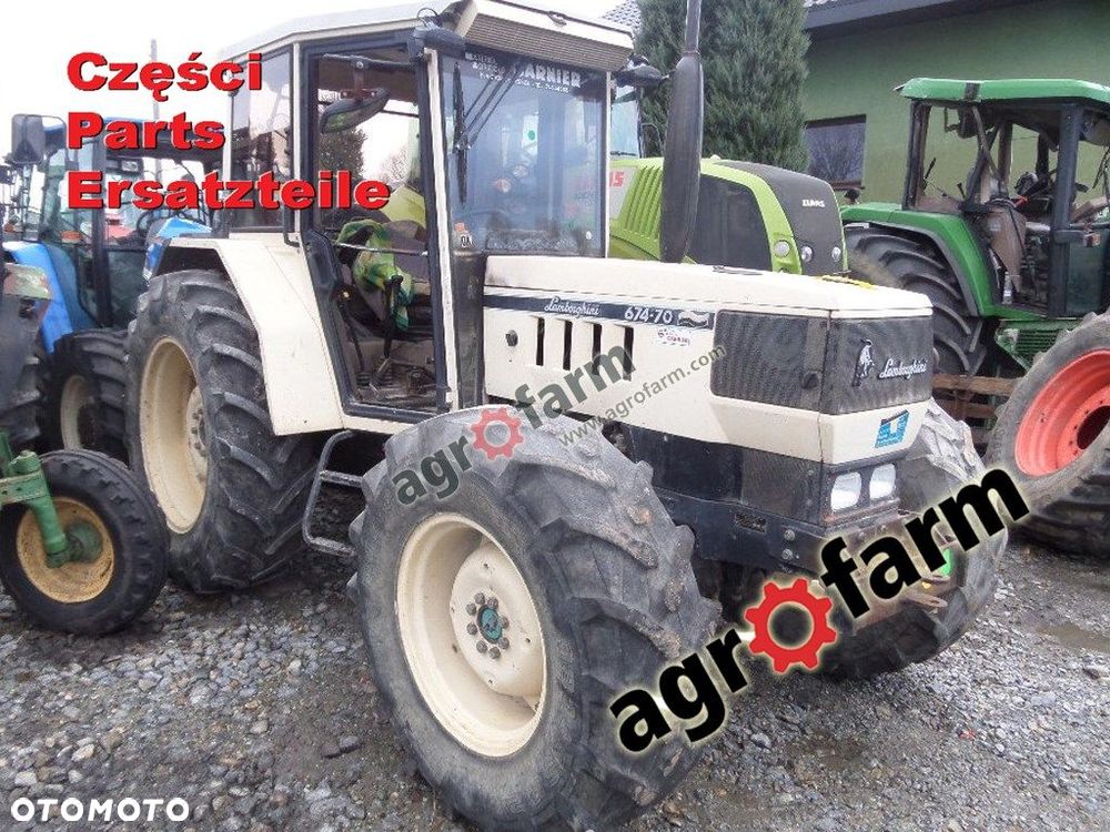 Lamborghini 674-70 części, skrzynia biegów, kabina - 1