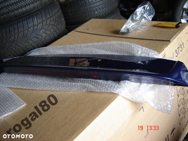 VW GOLF VII 7 GTI SPOJLER TYŁ ORYGINAŁ BIAŁE,LA7W - 4