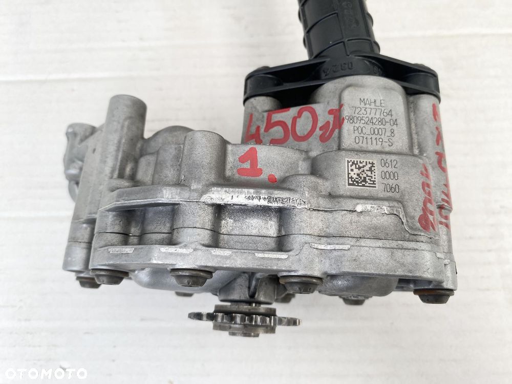 BOXER JUMPER 2.2 B-HDI E6 17- POMPA OLEJU ZE SMOKIEM 9809524280 DEMONTAŻ - 2