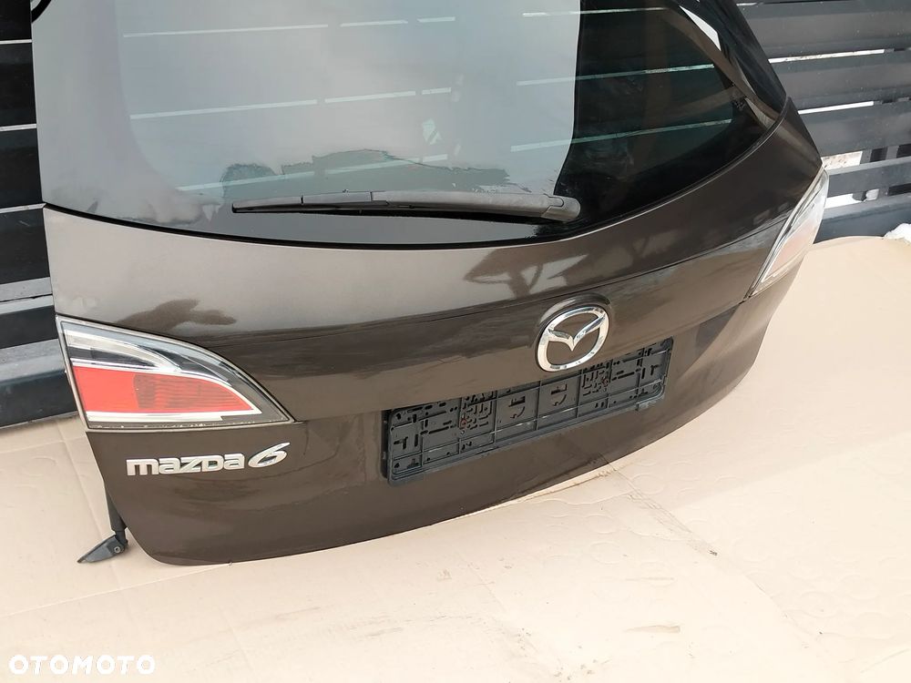 KLAPA BAGAŻNIKA MAZDA 6 GH KOMBI LIFT 39Y ŁADNA KOMPLETNA - 8