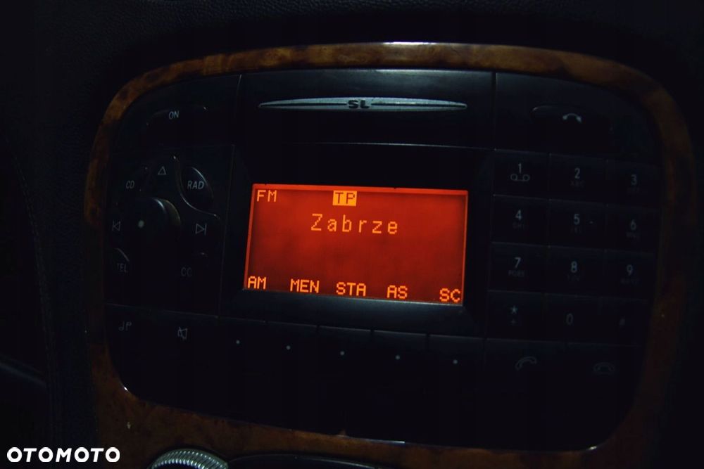 COMAND RADIO A2308200586 MERCEDES SL R230 EUROPA - 9