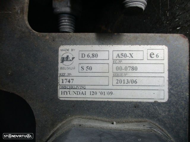 Gancho De Reboque Greb106 HYUNDAI  I20 FASE 2 2013 1.1CRDI 75CV 5P BRANCO - 4