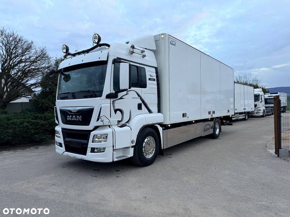 MAN TGS 18.440 4X2LL /E6/ ALUFELGI / KONTENER / WINDA / 19 EUROPALET / AUTOMAT / SYPIALKA x 2 / GLOB / WEBASTO / 2015 ROK / SPROWADZONY - 23
