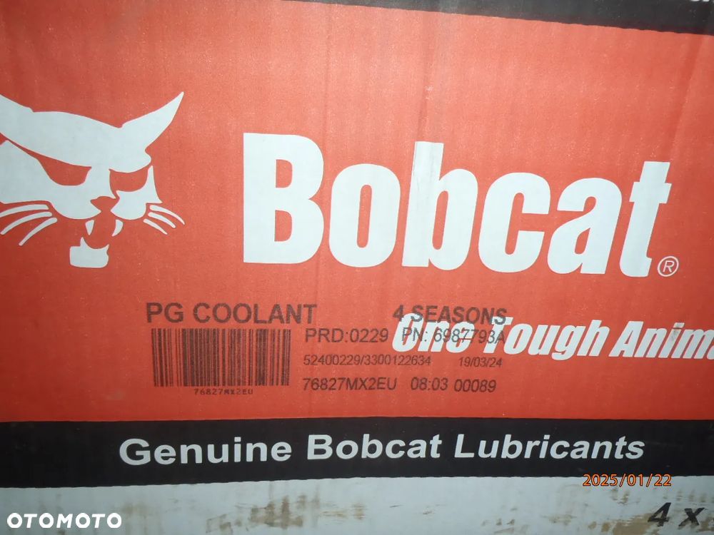 Płyn chłodniczy chłodzący chłodnicy Cat Jcb Case Bobcat Catepilar New Holland Massey Ferguson John Deere Bobcat Coolant glikol 6987793A oryginal - 12