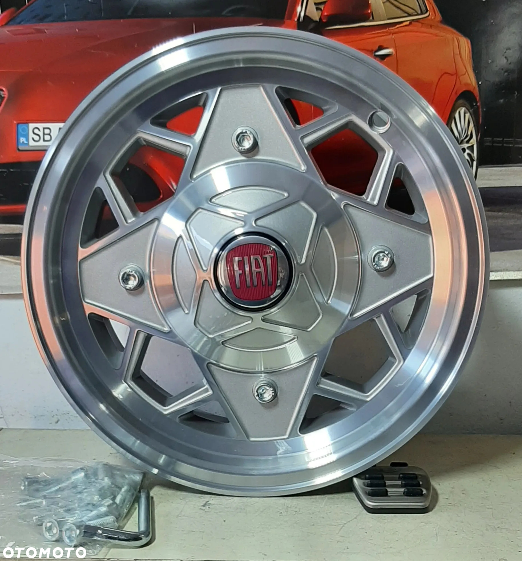 FIAT 126 BIS cinquecento 13" 4,0 FIAT 500  600 felgi NOWE 12" stary i nowy typ - 16