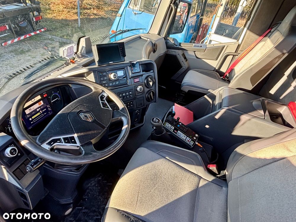 Renault C 460 KM 8x2 hak PALFINGER tylna oś skrętna i podnoszona Sprowadzony - 9