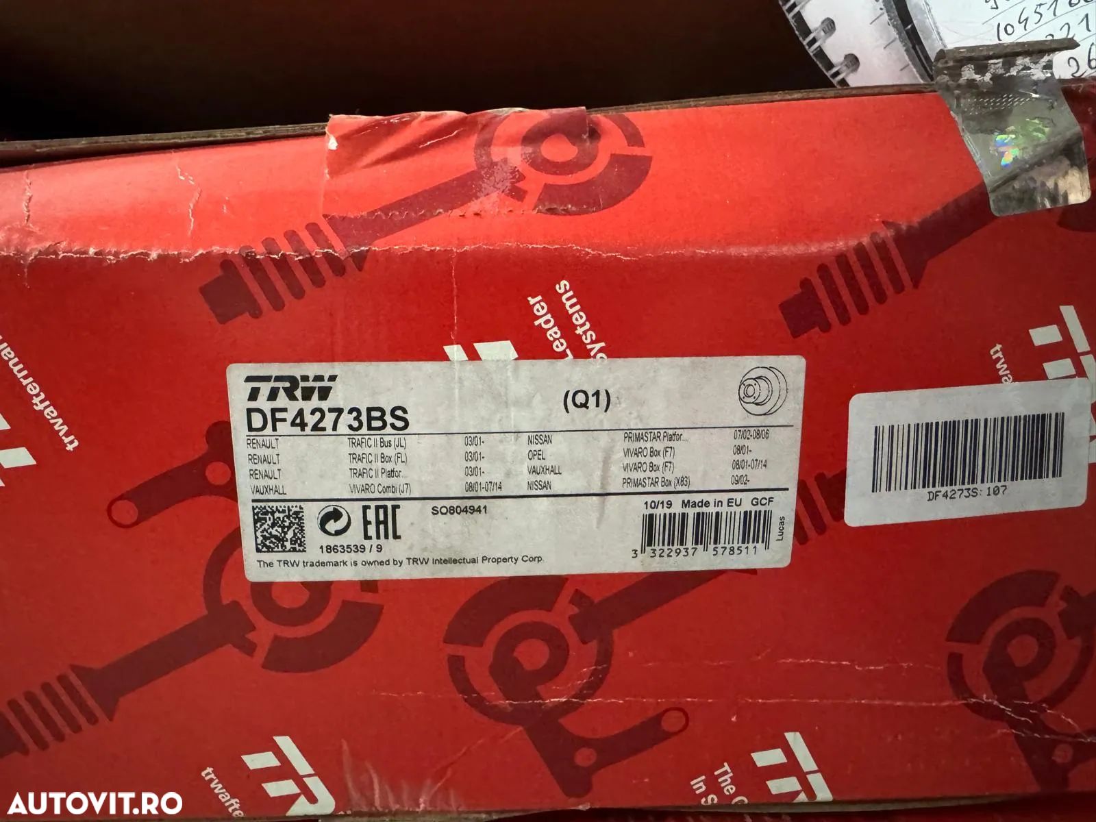 DF4273BS | Disc Frana | Opel Movano A - 1