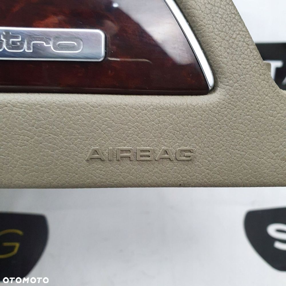 AUDI A4 B8 DESKA ROZDZIELCZA KONSOLA KOKPIT PULPIT PODUSZKI AIRBAG AIR BAG PASY KIT SET - 5