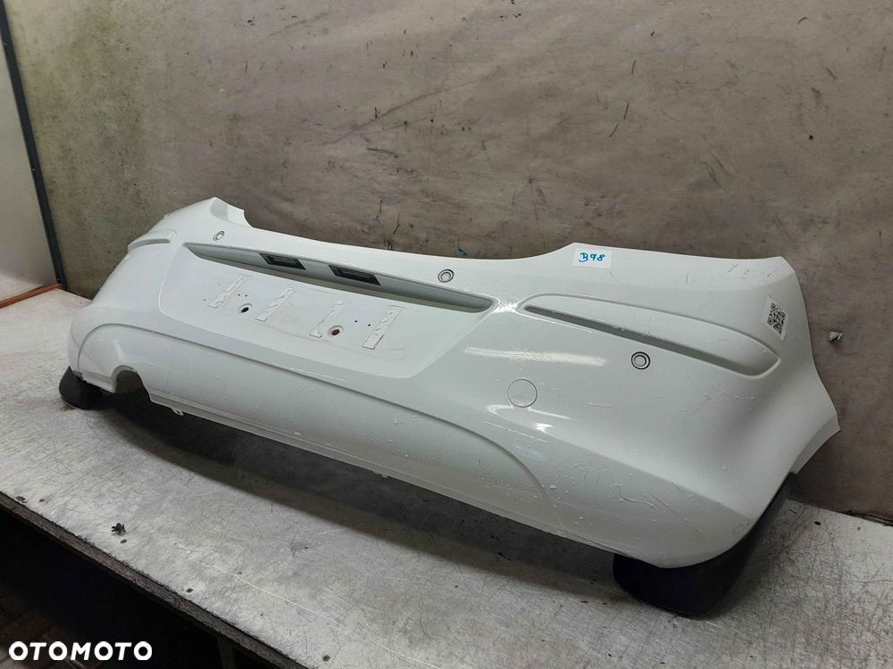 ^ ZDERZAK TYŁ TYLNY DO OPEL CORSA D Z40R BIAŁY PDC CZUJNIKI 5D 5 DRZWI HB - 3