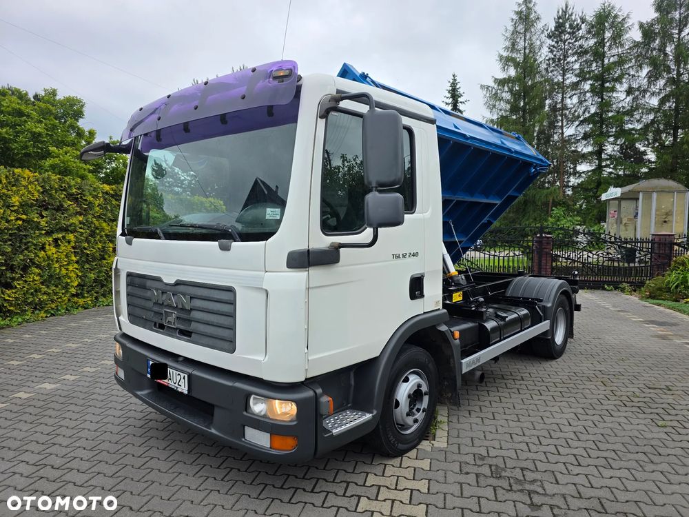 MAN TGL 12.240 !! Kiper !! Zobacz !! Ładny !! Blokada mostu !! DMC 11990 kg - 11
