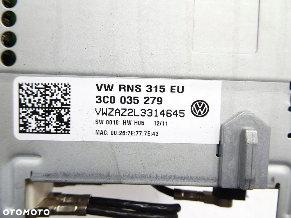radio cd volkswagen passat b7 - 12
