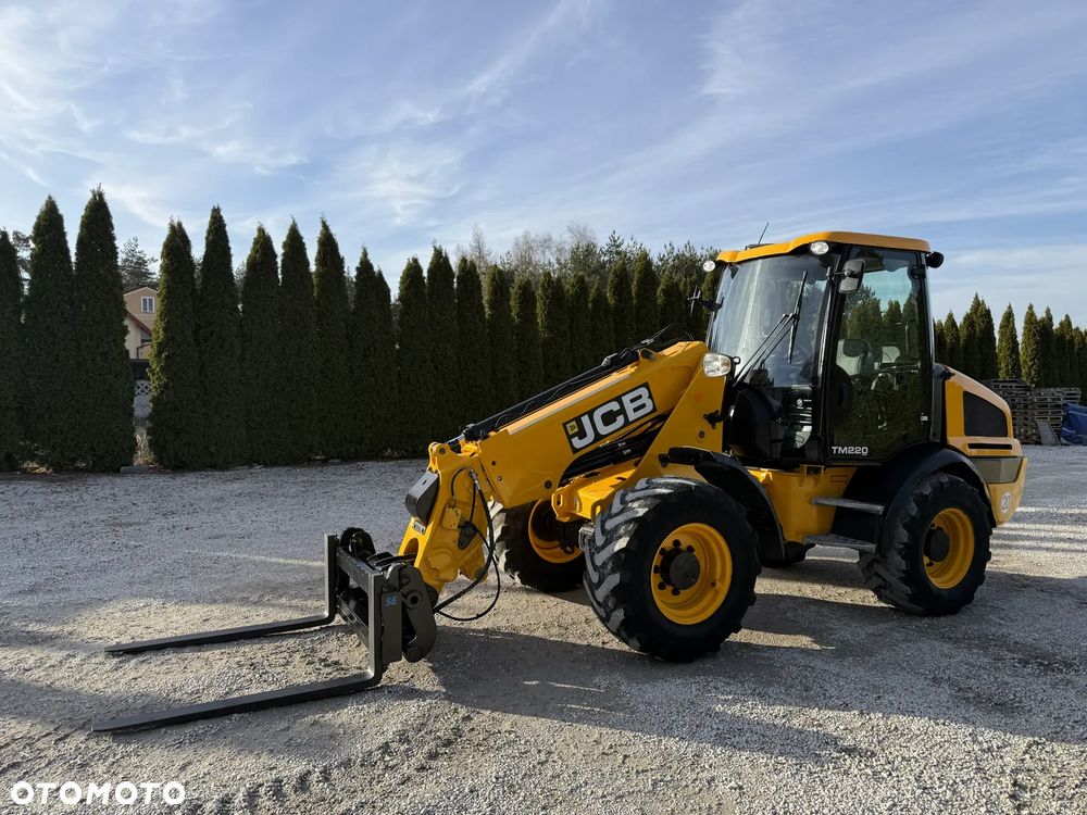 JCB TM 220 AGRI TELESKOP / 2016 ROK / TELESKOP / MAŁE GABARYTY / PIĘKNA / ZADBANA / SPROWADZONA Z NIEMIEC / PIĘKNIE UTRZYMANA / ORYGINAŁ / 180 300 310 320 330 Schaffer - 6