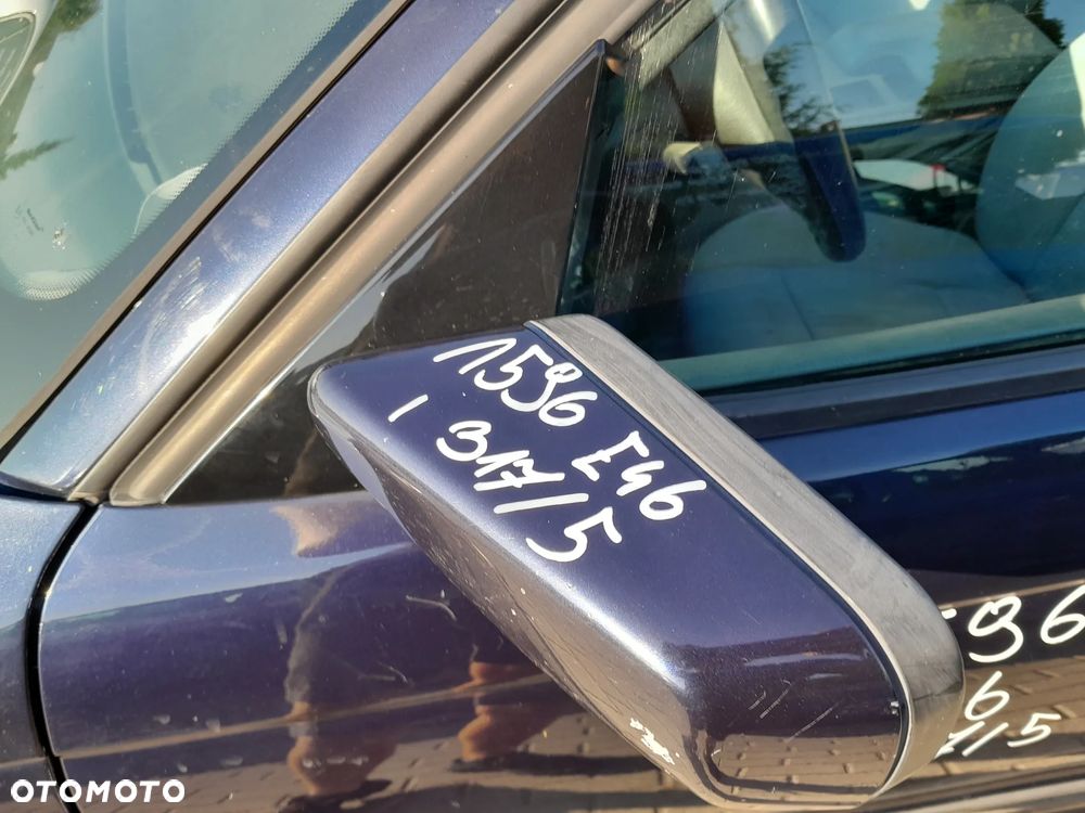 BMW E46 LUSTERKO LEWE PRZEDNIE LEWY PRZÓD KOLOR: 317/5 - 4