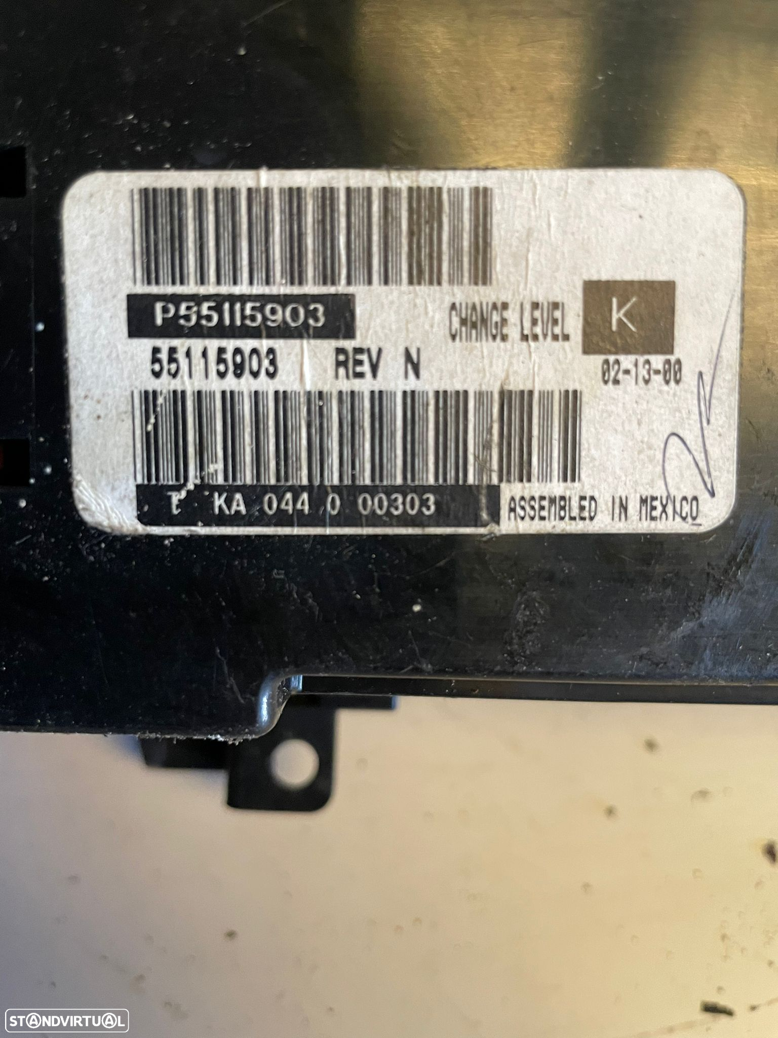 Comando chauffage JEEP GRAND CHEROKEE 3,1 1999-2004 - 3