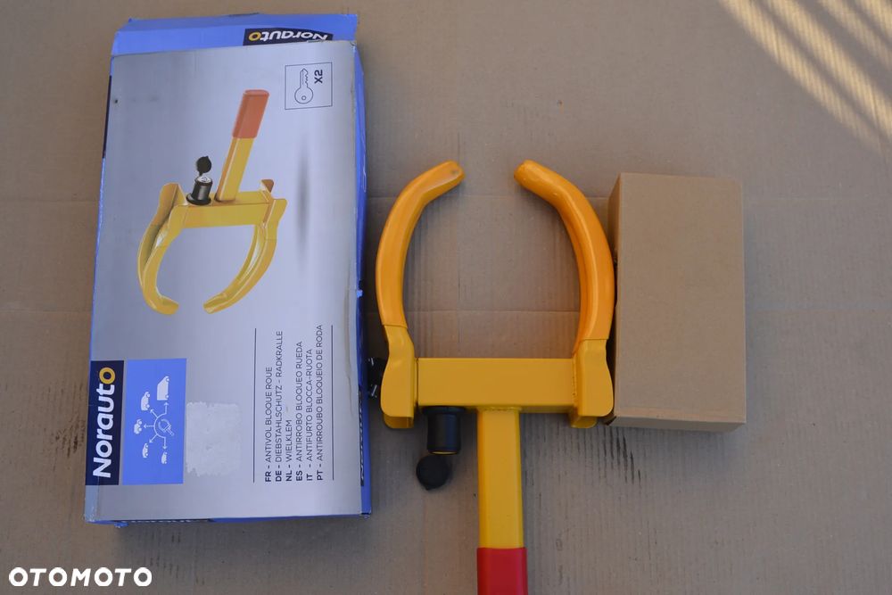 Blokada na koło Norauto - 2