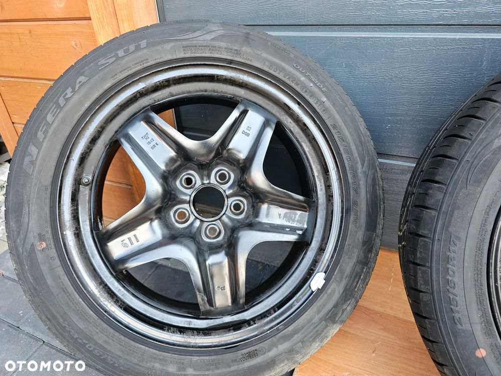 FELGI STALOWE STRUKTURALNE OPONY LETNIE OPEL OPEL ASTRA J K MOKKA 5X105 17 CALI 215/50/17 ET42 - 7