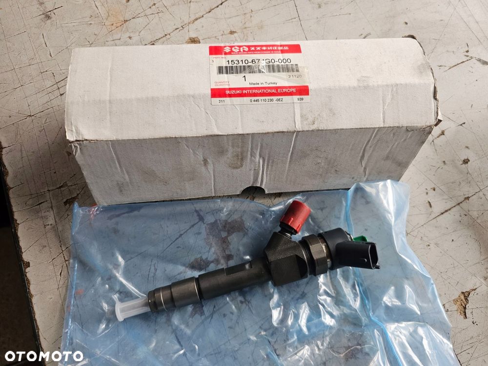 wtryskiwacz 1.9dci suzuki grand vitara ii oe 15310-67jg0-000 - 1