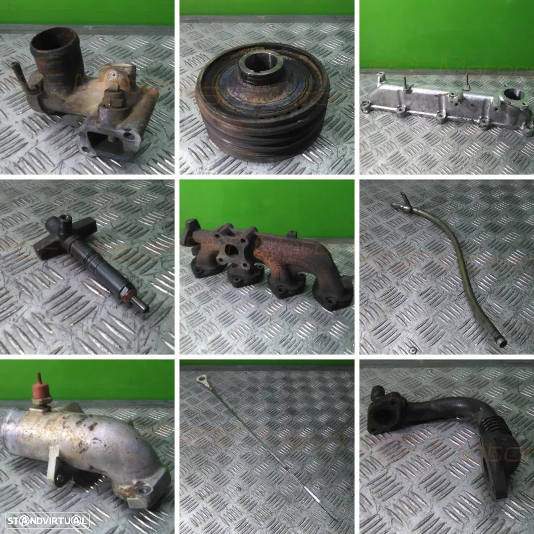 Peças Motor Mitsubishi Canter 3.0DiD 2001 Ref 4M42 - 1