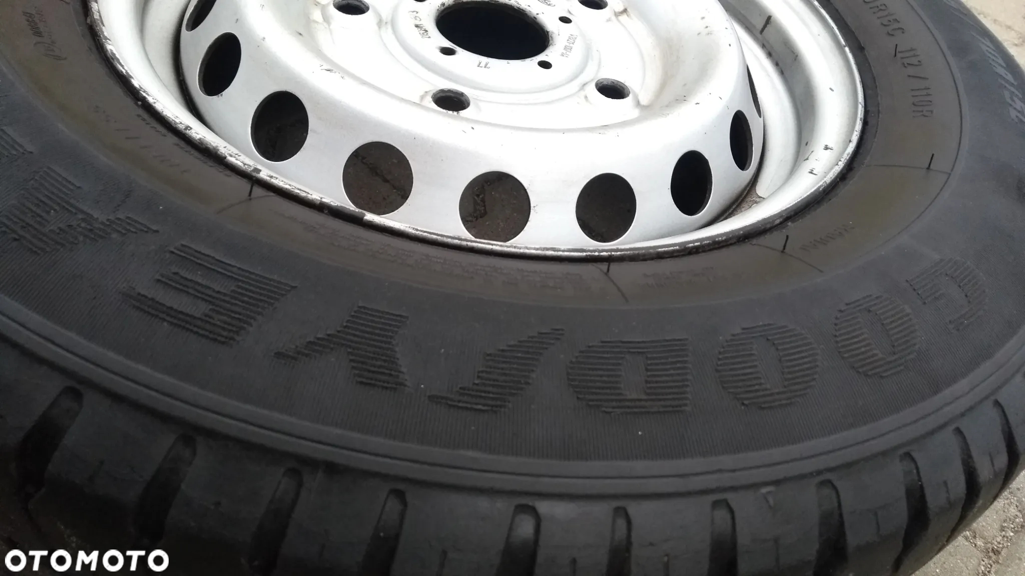 Ford Transit MK8 Custom Koła Felgi Opony 225/70R15C Goodyear Cargo G26 - 10
