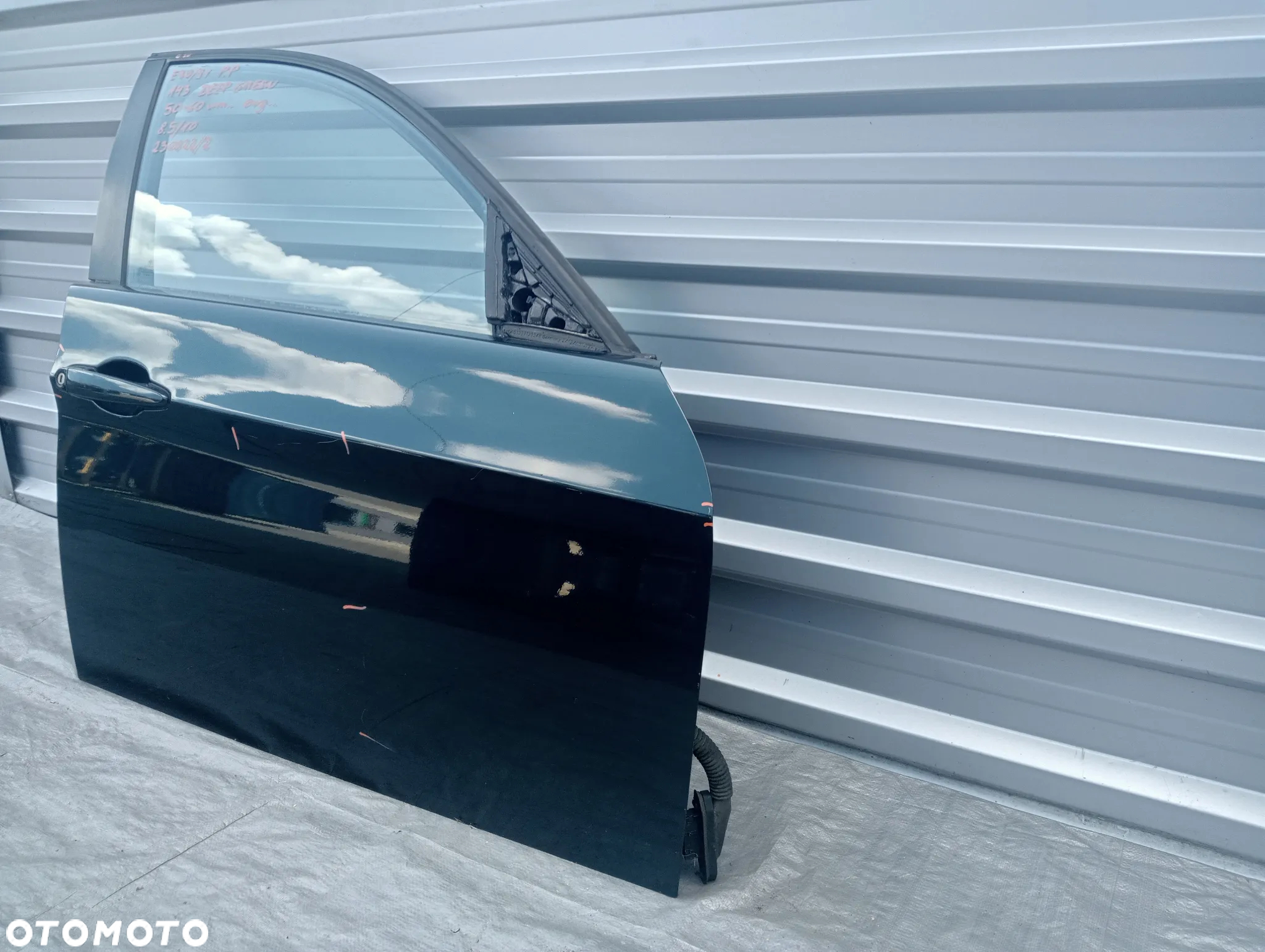 BMW E90 DRZWI PRAWE PRZÓD  a43 - 3