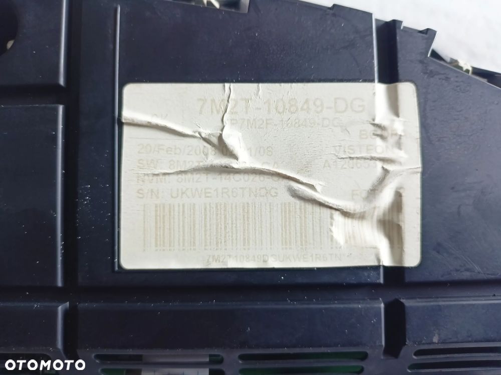 LICZNIK CONVERS MONDEO MK4 S-MAX 7M2T-10849-DG - 2