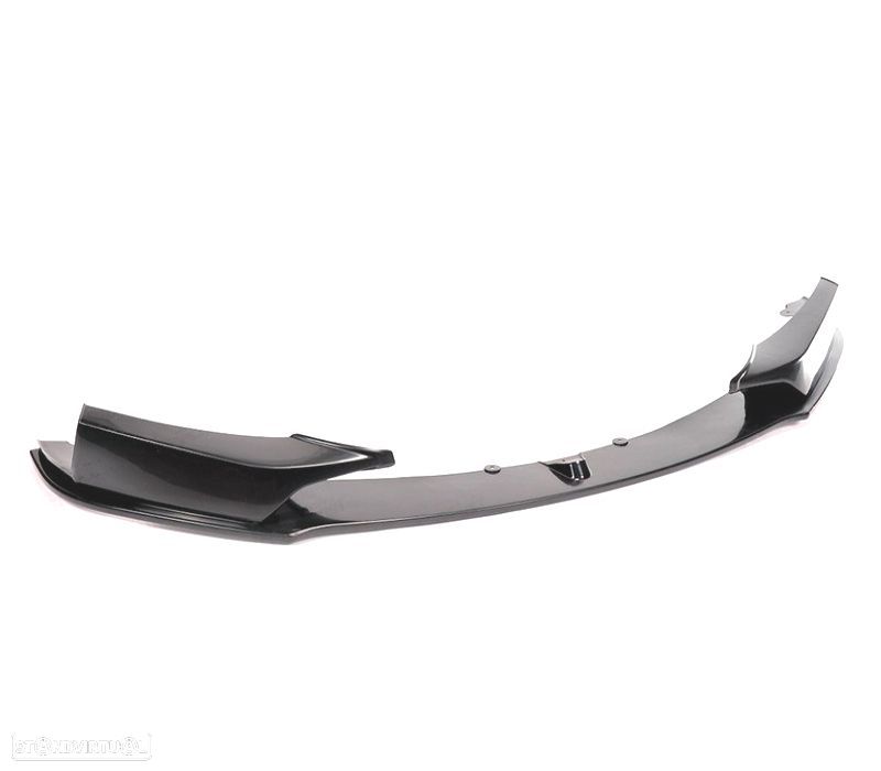 SPOILER LIP FRONTAL BMW F20 F21 11-15 M PERFORMANCE PRETO BRILHANTE - 2