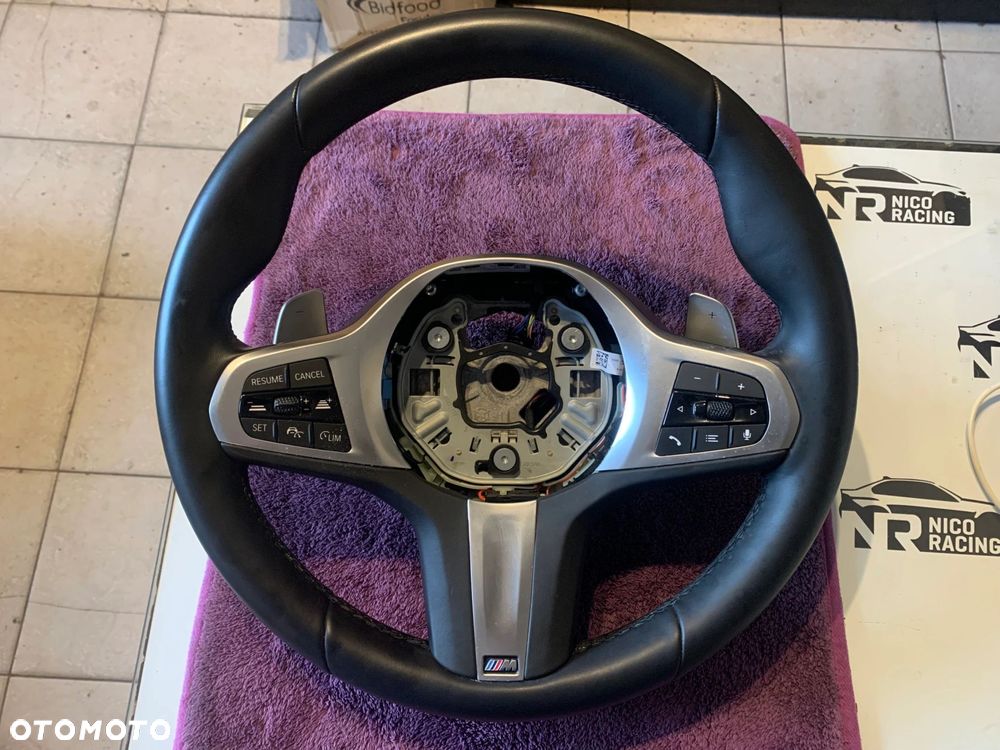 KIEROWNICA M-PAKIET ŁOPATKI BMW 1 F40 2 F44 G42 3 G20 G21 4 G22 G23 G26 Z4 G29