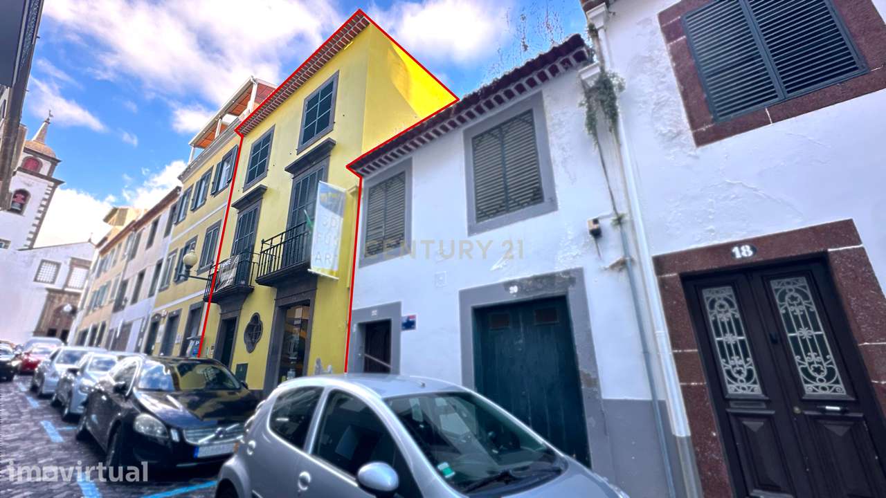 Prédio Urbano no Centro do Funchal - Loja + 4 Apartamentos + 2 T0 - Grande imagem: 4/42