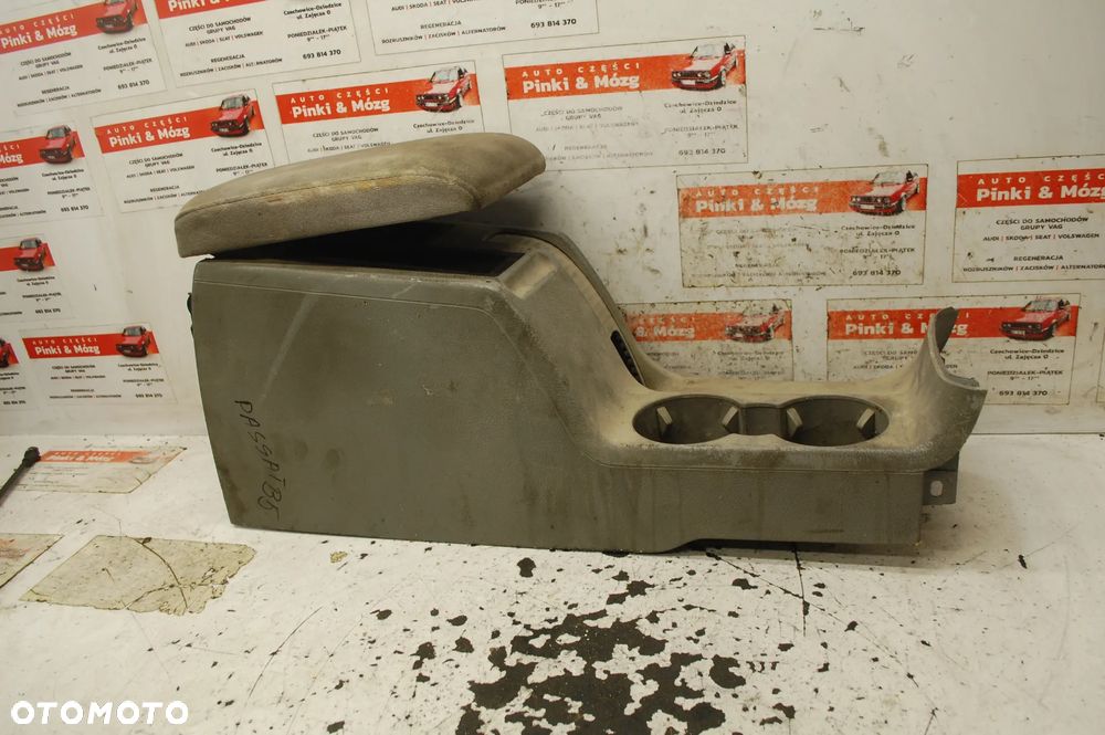 TUNEL ŚRODKOWY + PODŁOKIETNIK 3B1863323 VW PASSAT B5 LIFT KREMOWY/ CZARNY - 8