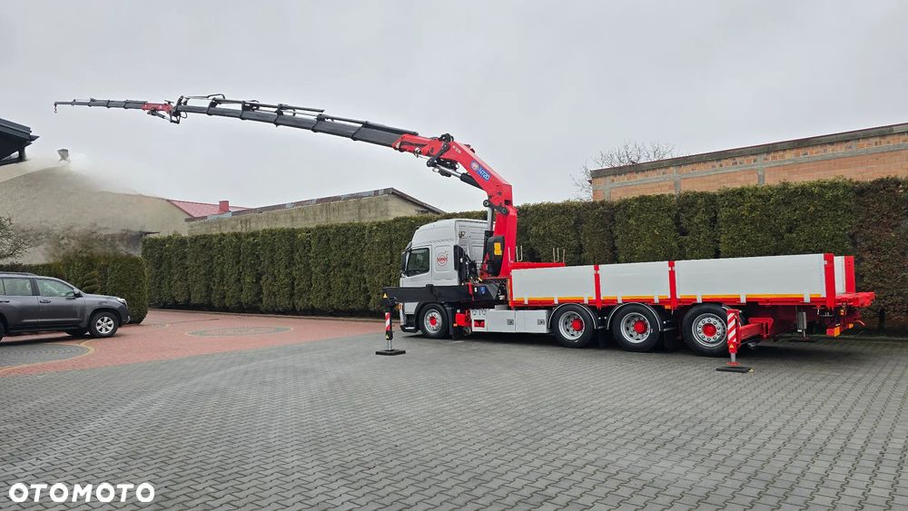 Volvo FM 500 8x4 CRANE HMF 4720 + JIB + WINCH + Kosz Aluminiowy - 12
