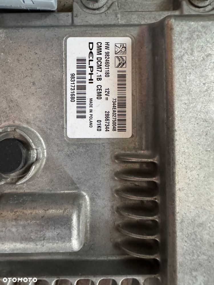 Komplet - Komputer Silnika / ECU/BCM/ KLUCZE Citroen Jumper III/ Jumper 2020r - 2