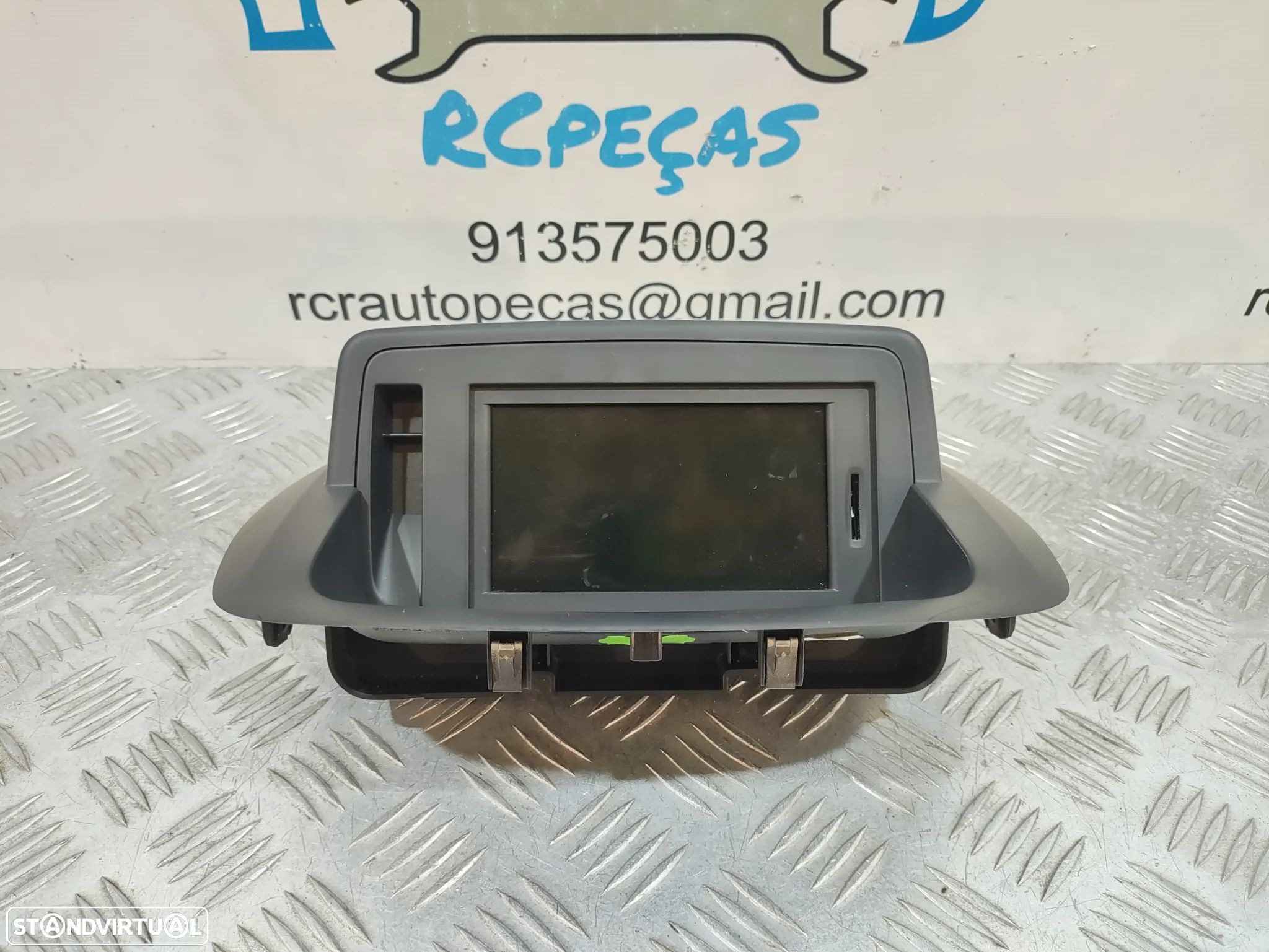 DISPLAY ECRA PAINEL INSTRUMENTOS MULTIMEDIA GPS NAVEGAÇAO RENAULT MEGANE III 3 MK3 FASE 1 GRANDTOUR CARRINHA 259150931R RENAULT MEGANE III HATCHBACK CARRO - 1