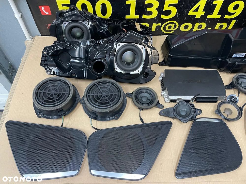 AUDI A6 C7 AVANT KOMBI GŁOŚNIKI NAGŁOŚNIENIE BOSE WZMACNIACZ 4G0035223C - 2