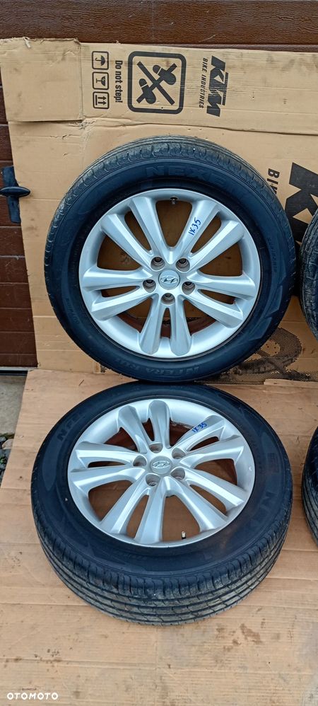 Alufelgi felgi aluminiowe alusy 5x114.3 R18 6,5J Hyundai ix35 52910-2S300 - 4
