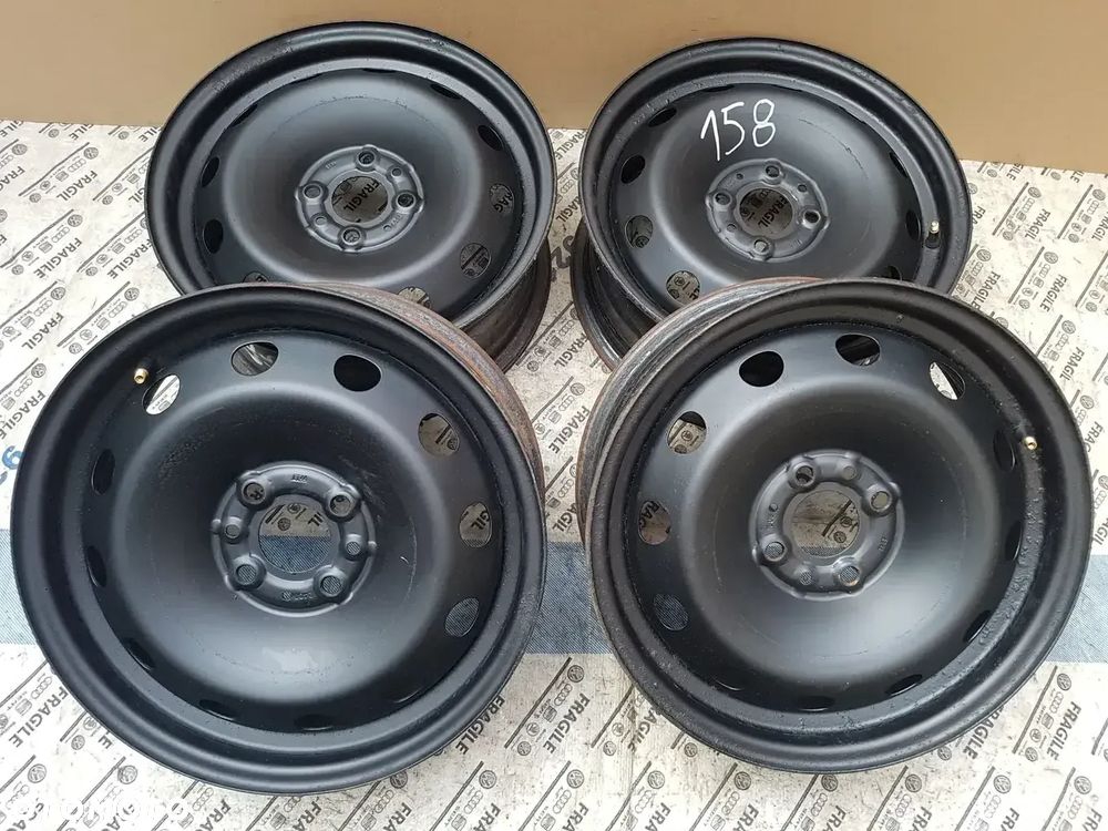 FELGI STALOWE  FIAT 500 PUNTO PANDA  4X98 6JX15 - 1