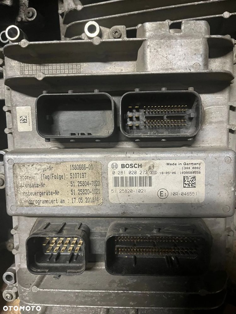 Sterownik silnika EDC demontaż stan nieznany MAN TGX TGL TGM BOSCH 0281020273 - 4