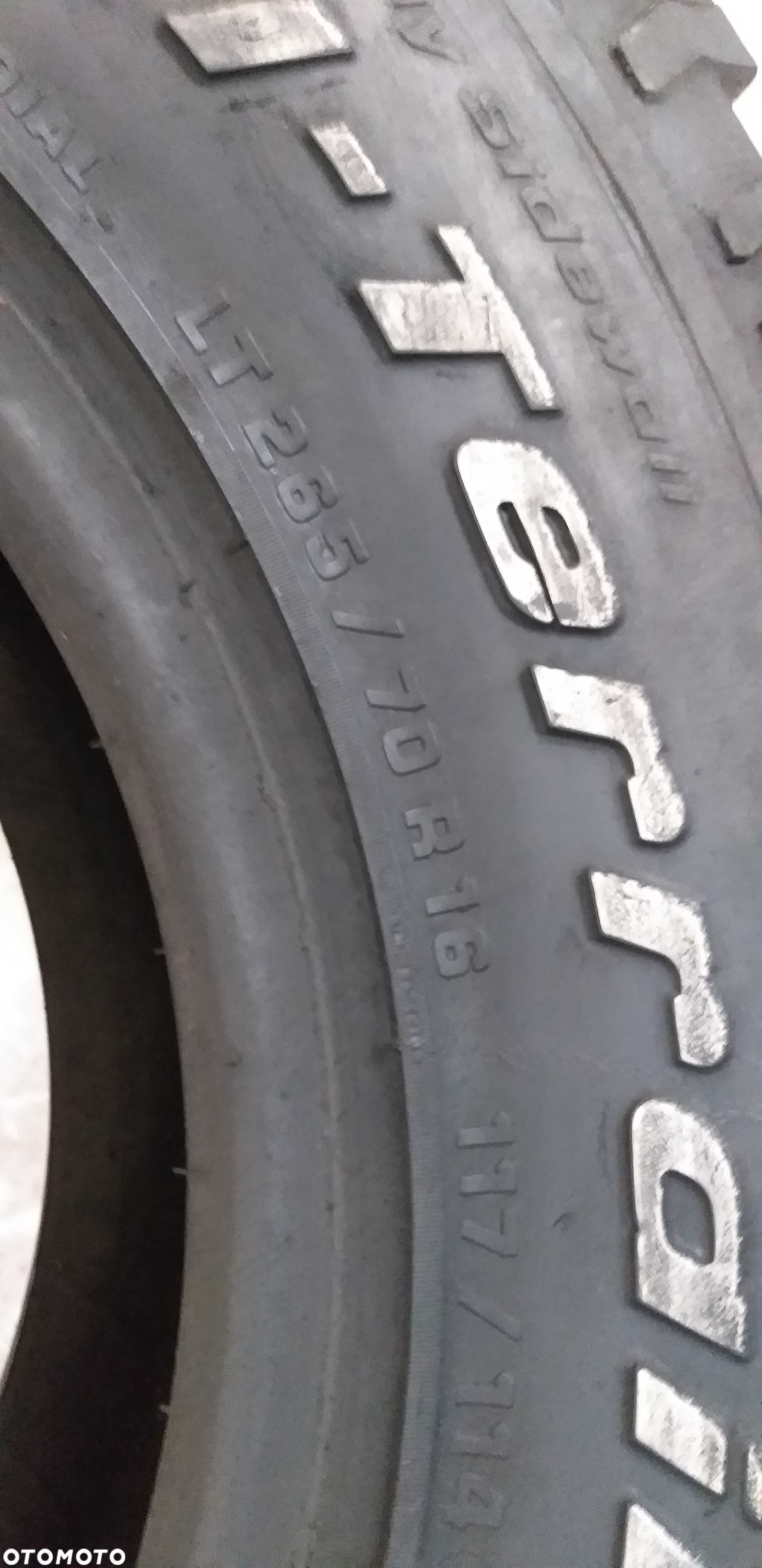 Szt 2384 Sztuka 235/70R16 BF GoodRich All-Terrain T/A K0 - 5