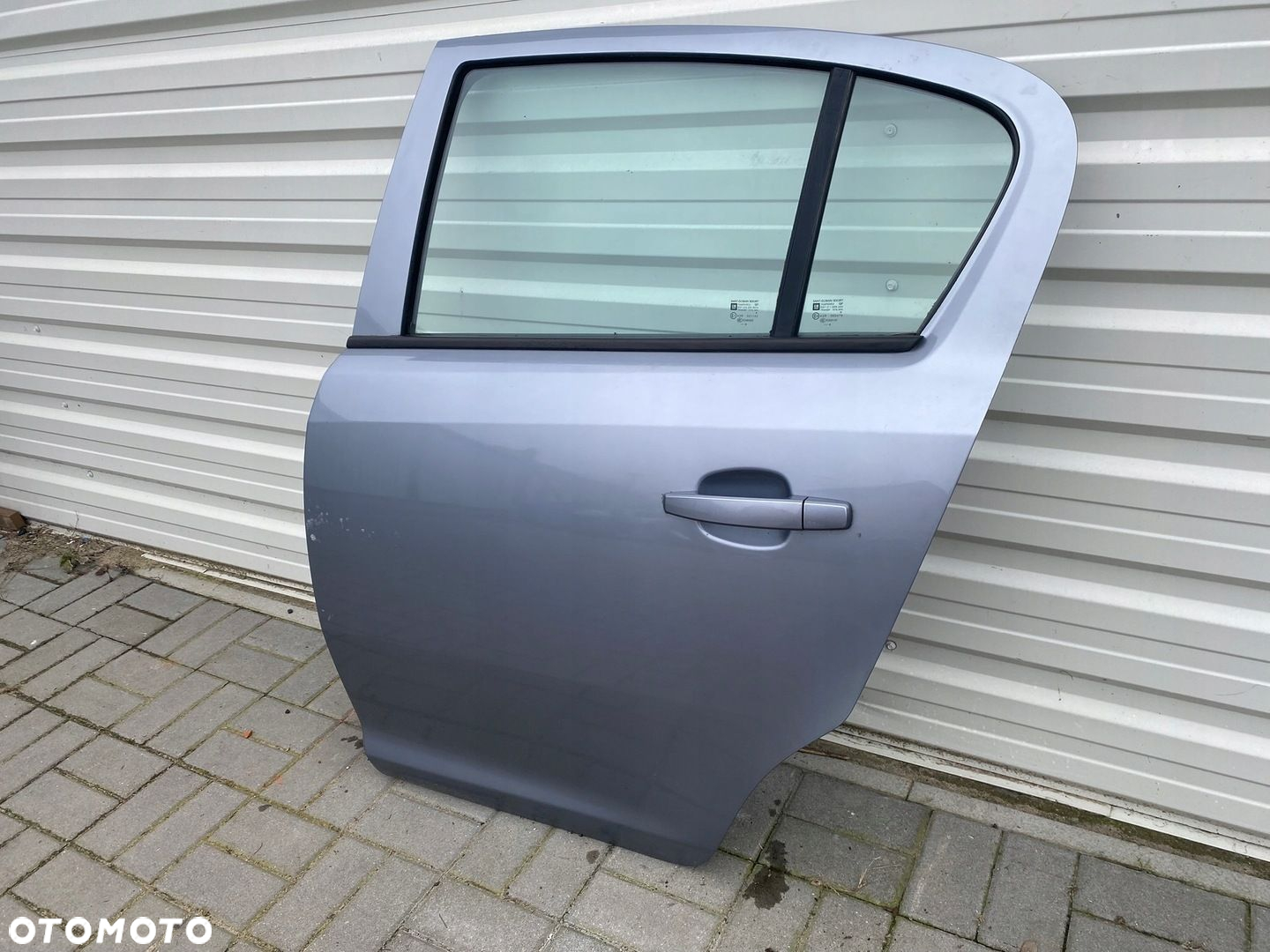 DRZWI LEWY TYŁ LEWE TYLNIE OPEL CORSA D Z168 EU - 2