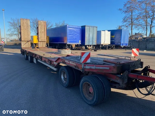 Müller-Mitteltal T40 przyczepa NISKOPODWOZIOWA+NAJAZDY