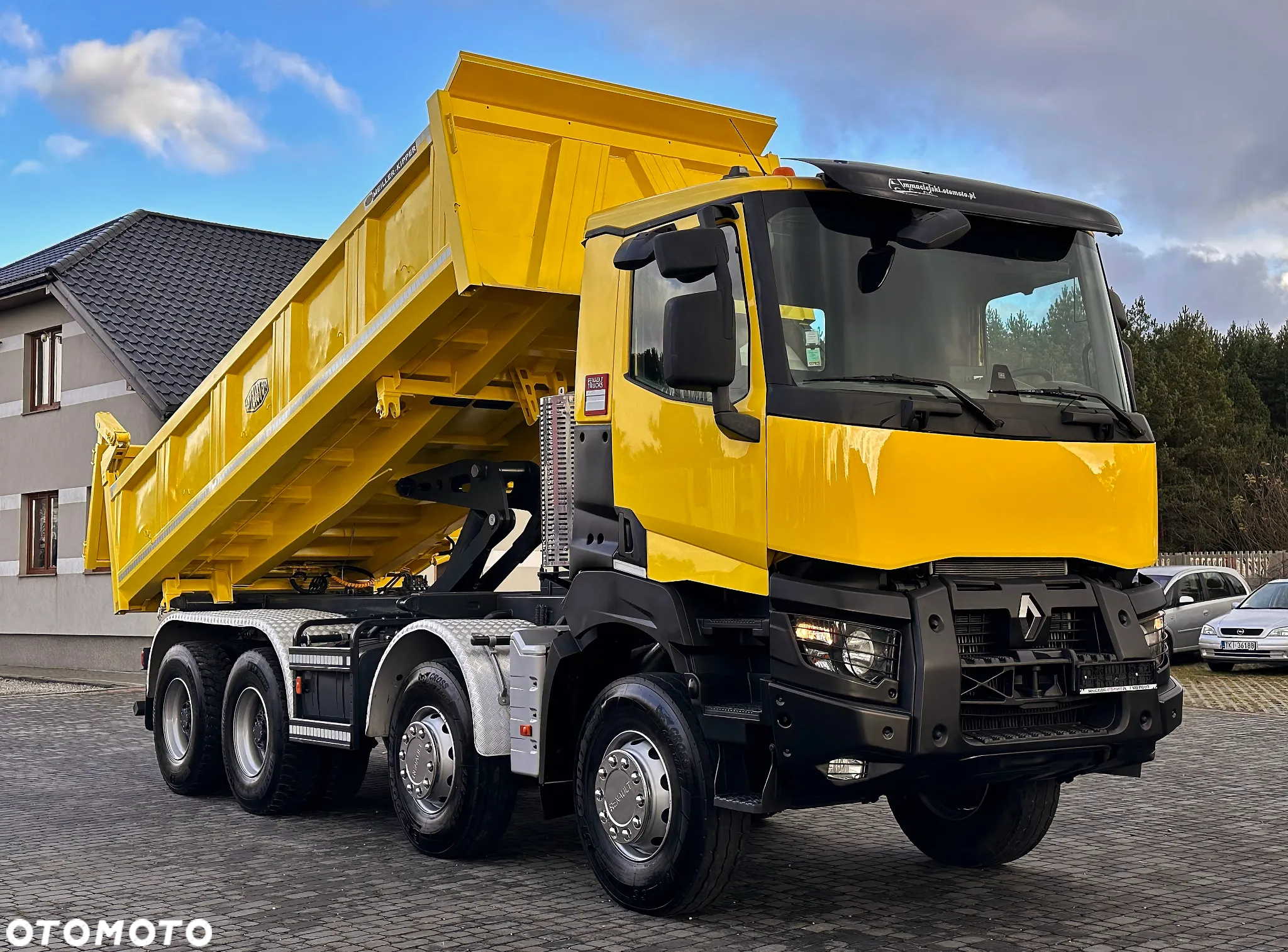 Renault K 460 PROTECT 8X4 WYWROTKA MEILLER BORDMATIC - 3