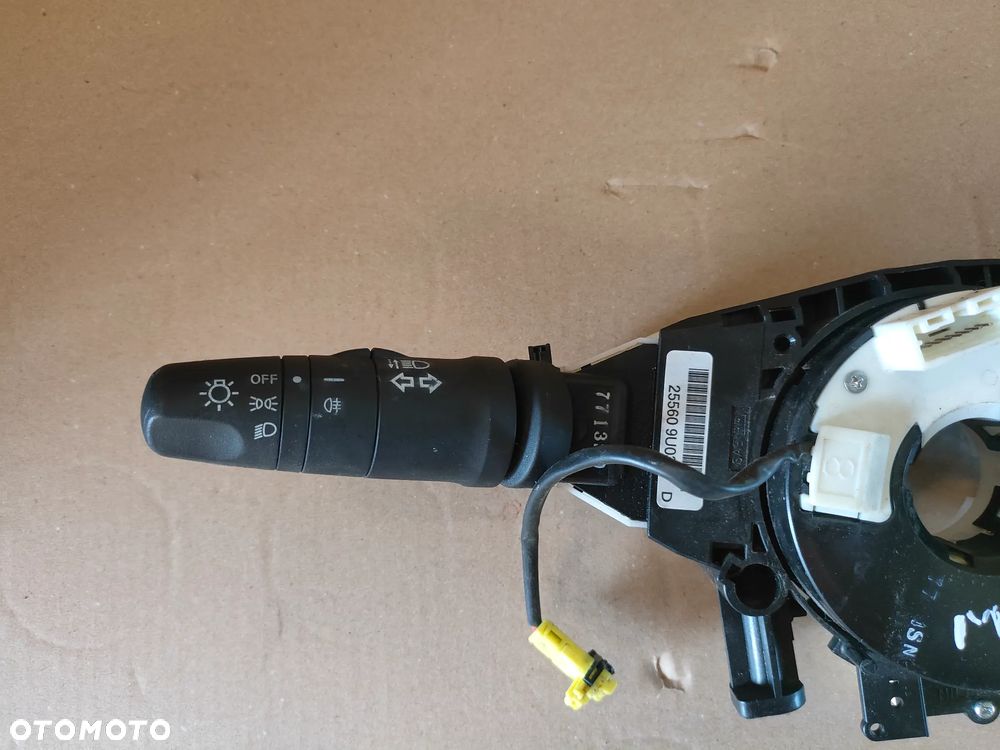 Nissan Micra k12 lift 1.2 PRZEŁĄCZNIK ZESPOLONY PAJĄK 25560-9U03D - 3